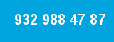 932 988 47 87 932 988 47 87